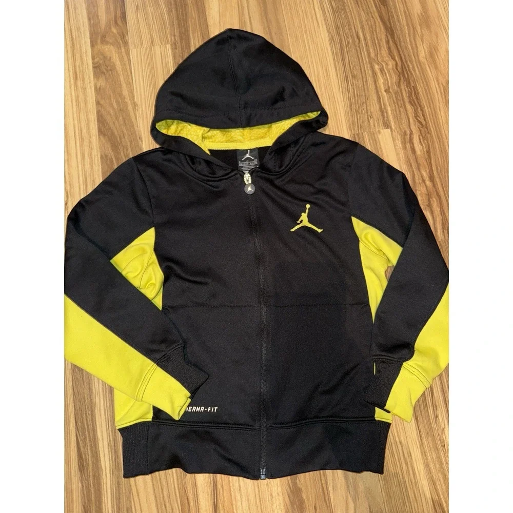 Nike Jordan Boys Small 8 Hoodie Sweatshirt‎ Lot Of 2 Dri-fit